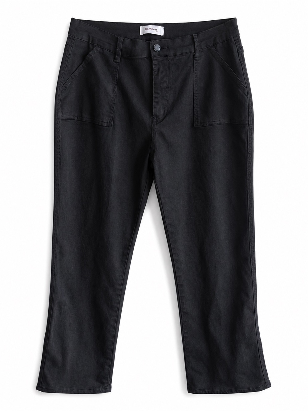 BAMBOO Black Straight Leg Jeans Size 17 (Juniors)